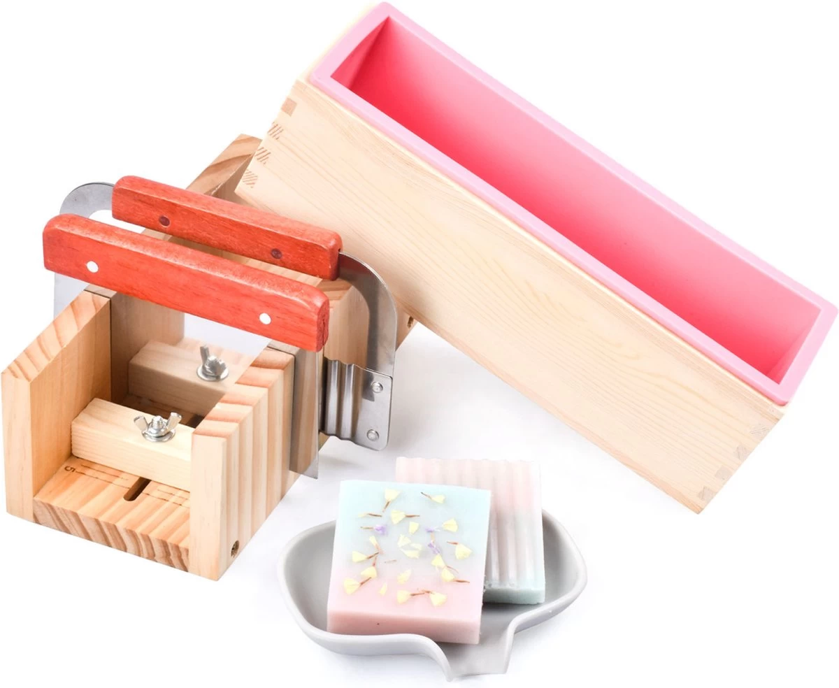 Zeep Maken Pakket Gietzeep Zelf Zeepjes Zeepmal Zeepvorm Siliconen DIY Dagdeals - Zeep Mal En Tools Voor Volwassenen