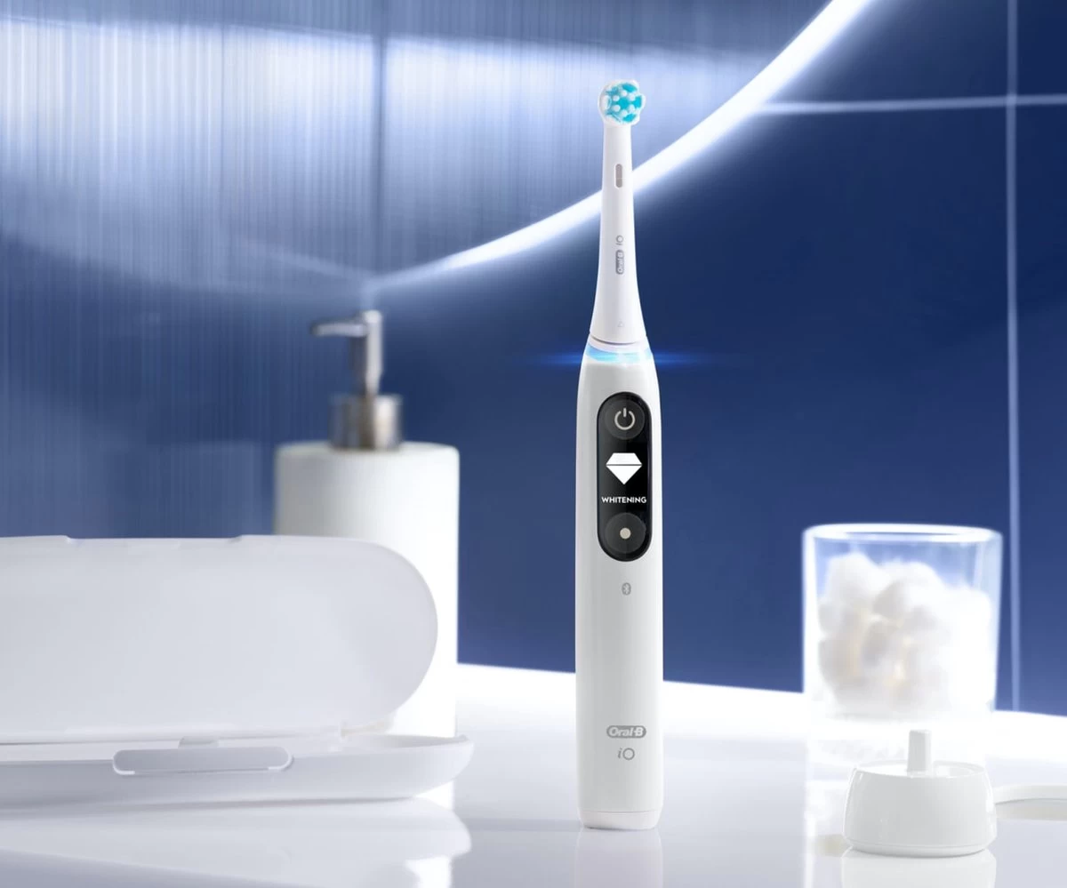 Oral B IO 6N - SMILE Black Lava Elektrische Tandenborstel Ontworpen Door Braun - Afbeelding 7