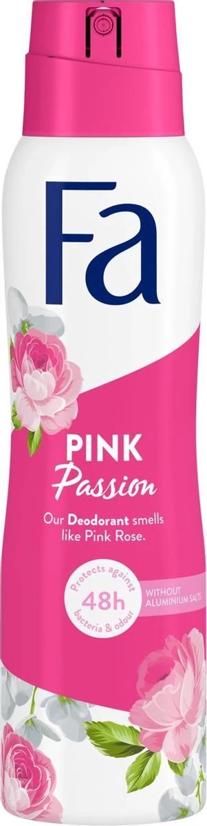 Fa Pink Passion Deo Spray 6x 150ml - Grootverpakking - Afbeelding 2