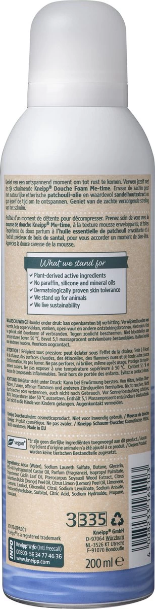 Kneipp Me-Time - Douche Foam - Afbeelding 4