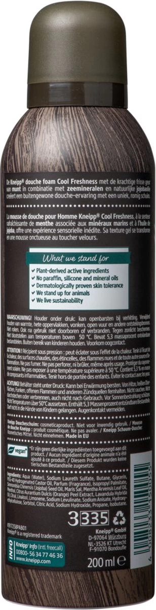Kneipp Men - Cool Freshness - Douche Foam - Afbeelding 8