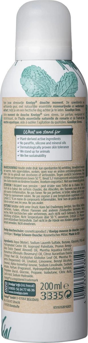 Kneipp Goodbye Stress - Douche Foam - Afbeelding 5