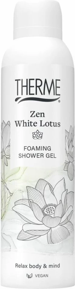 Therme Zen White Lotus Foaming Shower Gel 200 Ml