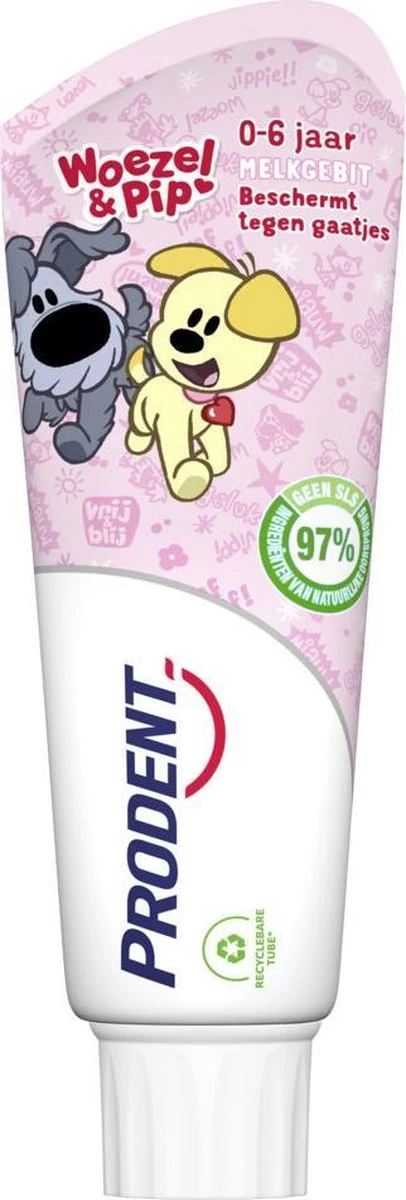 Prodent Kids 0-6 Jaar Woezel & Pip Tandpasta - 12 X 75 Ml - Voordeelverpakking - Afbeelding 14