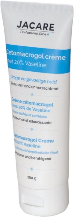 Jacare Cetomacrogol Creme 20% Vaseline 100 Gr