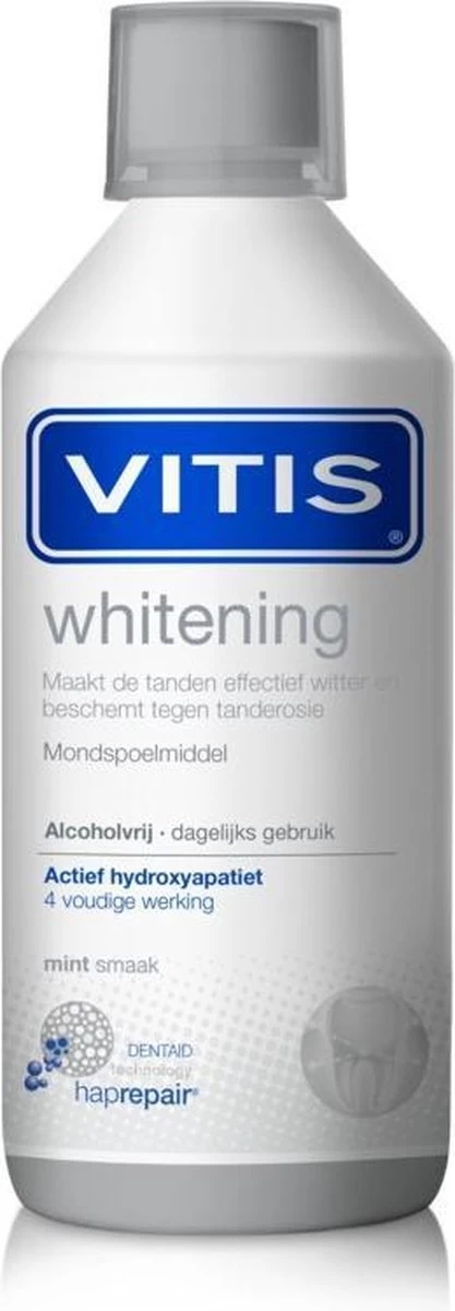 3x Vitis Whitening Mondwater 500 Ml - Afbeelding 5