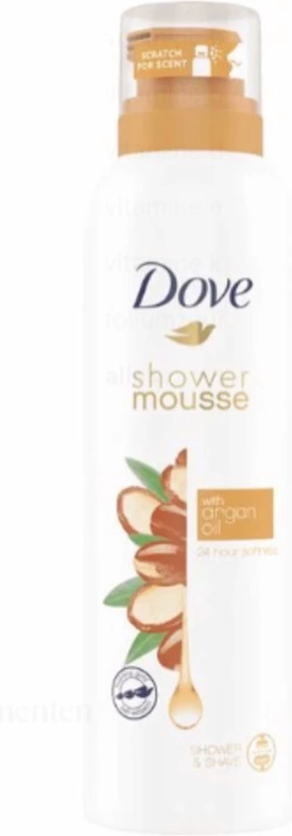 Dove Argan Oil Doucheschuim - 6 X 200ml - Voordeelverpakking - Afbeelding 7