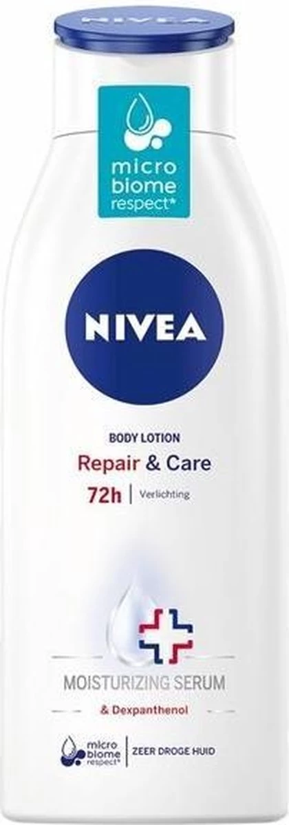 NIVEA Repair & Care Bodylotion - Zeer Droge Huid - 3 X 400 Ml - Voordeelverpakking - Afbeelding 2