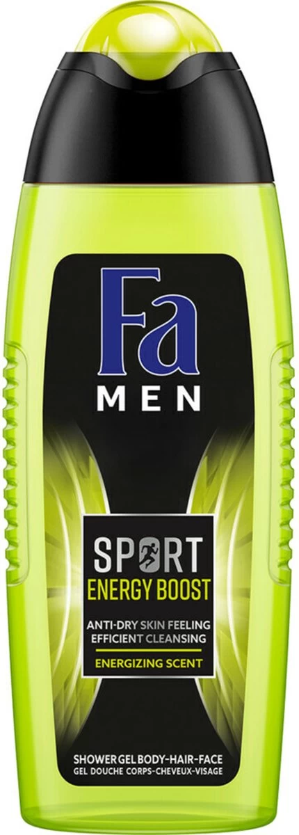 Fa Men Sport Energy Boost Douchegel 6x 250ml - Grootverpakking - Afbeelding 12