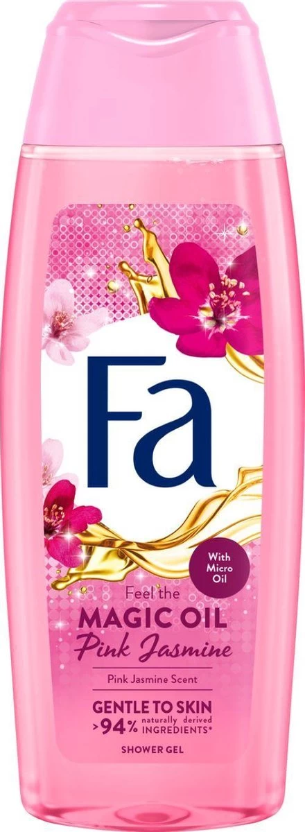 Fa Magic Oil Pink Jasmine Douchegel 6x 250ml - Grootverpakking - Afbeelding 2