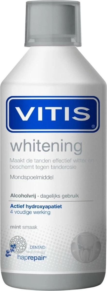 3x Vitis Whitening Mondwater 500 Ml - Afbeelding 6