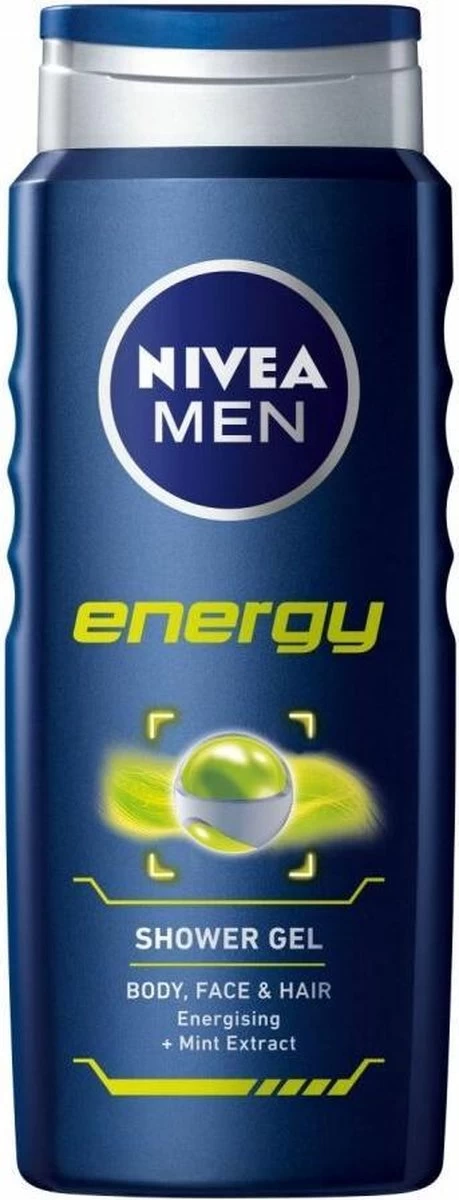 NIVEA MEN Energy - 6x 500 Ml - Voordeelverpakking - Douchegel - Afbeelding 6