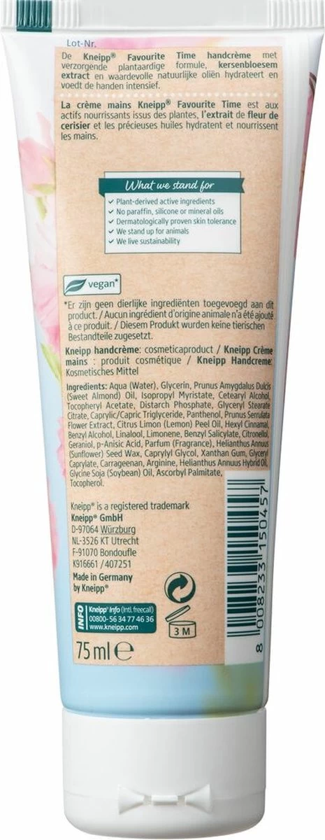 Kneipp Favourite Time - Handcrème - Afbeelding 4