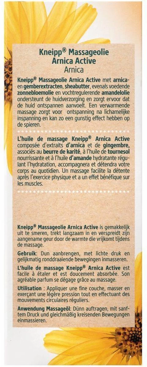 Kneipp Arnica Active - Massageolie - Afbeelding 2