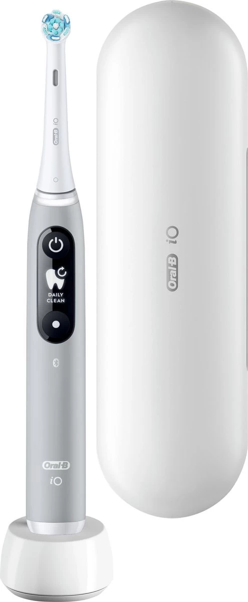 Oral B Oral-B IO - 6 - Opal Grey-Elektrische Tandenborstel Met Revolutionaire Magnetische Technologie Powered By Braun - Afbeelding 7