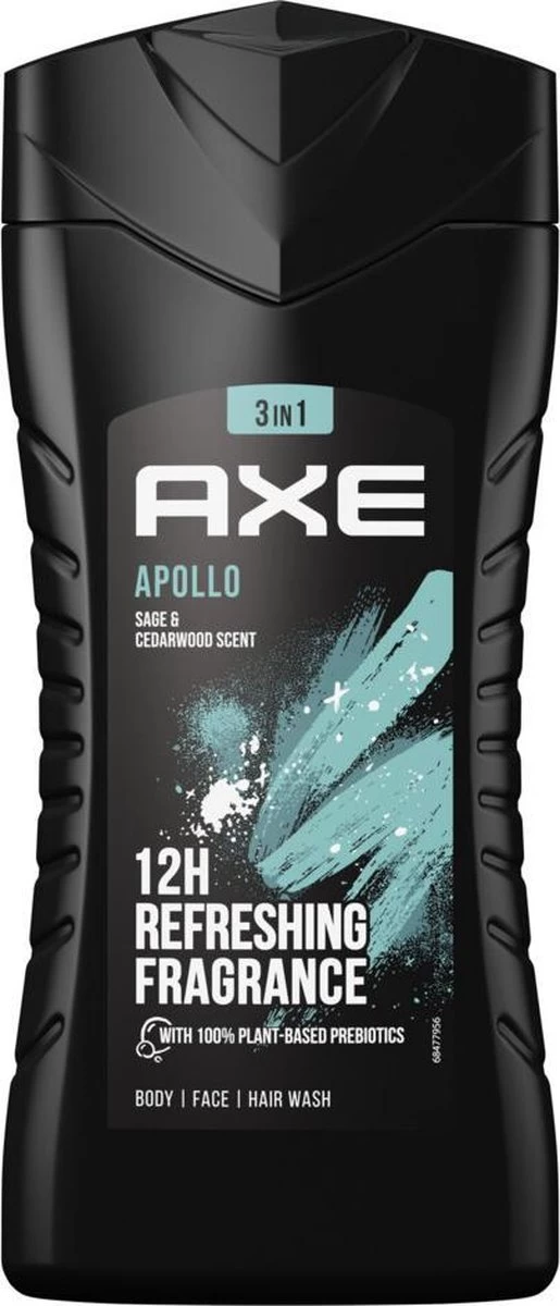 Axe Apollo Showergel - 6 X 250 Ml - Voordeelverpakking - Afbeelding 13