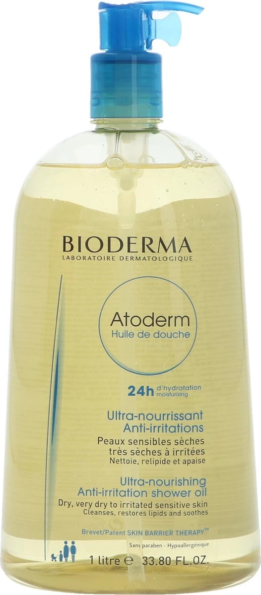 Bioderma Atoderm Douche-olie - 1000 Ml - Afbeelding 4