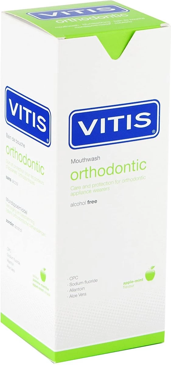 Vitis Orthodontic Mondspoelmiddel - 500 Ml - Mondwater - Afbeelding 5