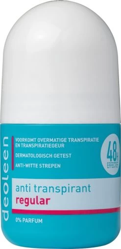 Deoleen Anti-transpirant - Roller Regular - Deodorant - 50 Ml