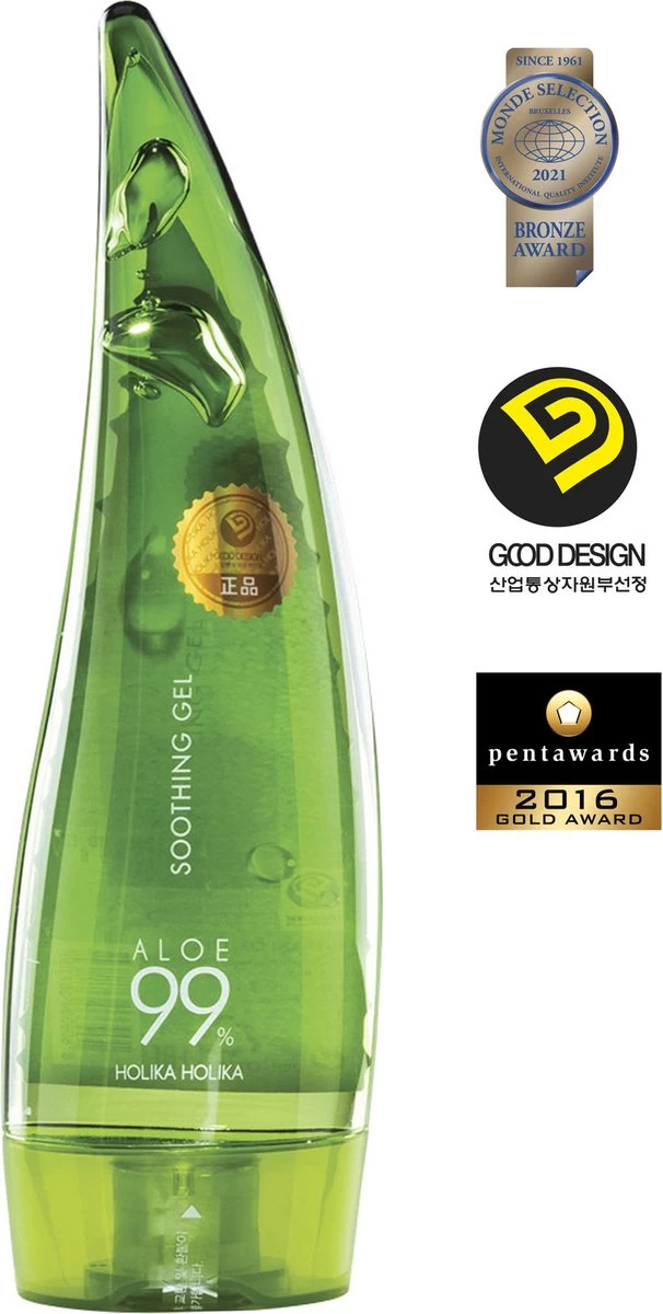 Holika Holika - Aloe 99% Soothing Gel Aloe Vera Gel 250Ml - Afbeelding 4