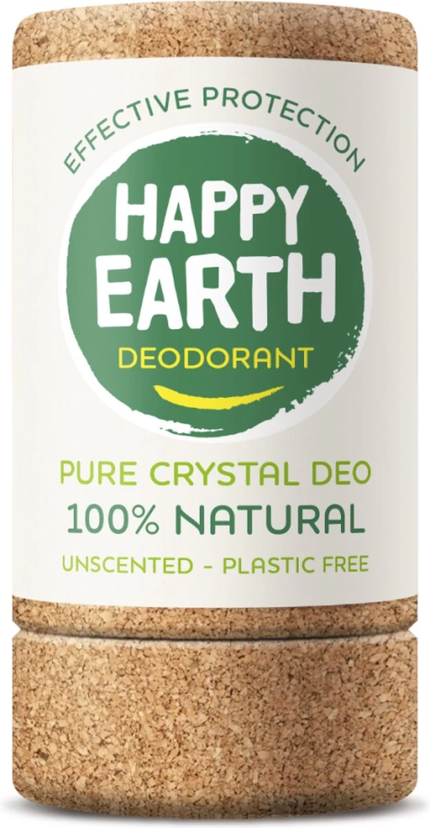 Happy Earth 100% Natuurlijke Deodorant Crystal Unscented 90 Gr - Afbeelding 10