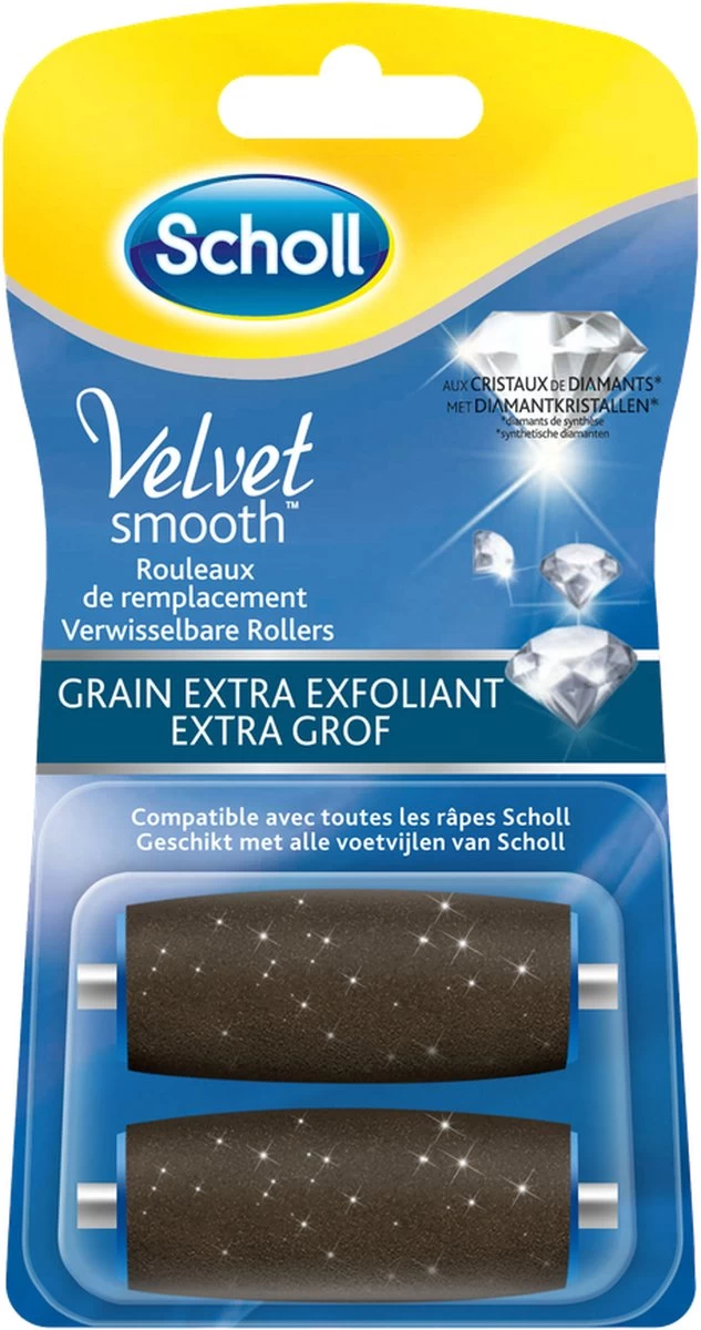 Scholl Velvet Smooth - Navulling Eeltverwijderaar - Extra Grof - Voetvijl - 2 Stuks - Afbeelding 6