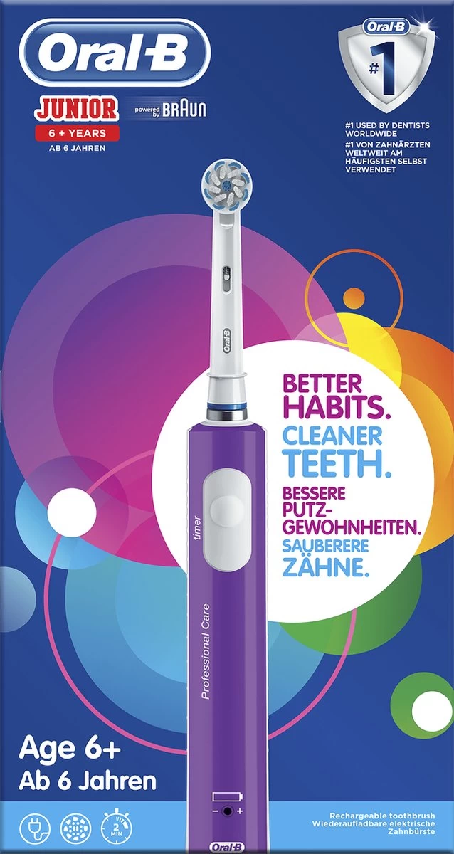 Oral B Oral-B Junior - Elektrische Tandenborstel - Paars - Afbeelding 14