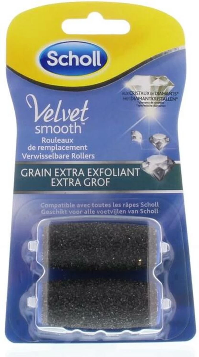 Scholl Velvet Smooth - Navulling Eeltverwijderaar - Extra Grof - Voetvijl - 2 Stuks - Afbeelding 7