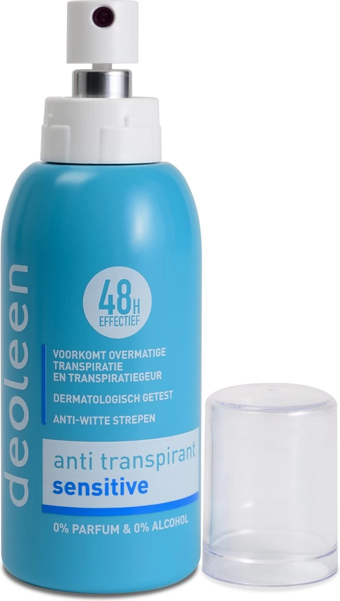 Deoleen Anti-transpirant - Pompspray Sensitive - Deodorant - 75 Ml - Afbeelding 2