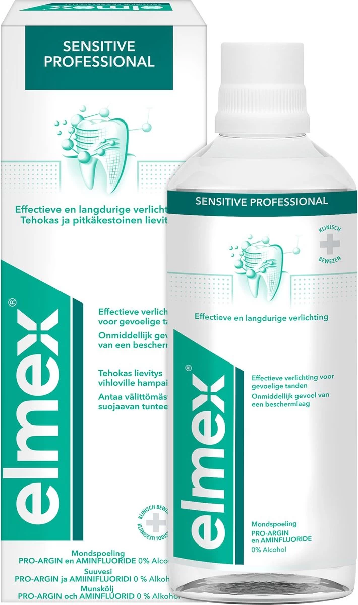 Elmex Mondwater Sensitive Professional - 3 X 400 Ml - Voordeelverpakking - Afbeelding 6