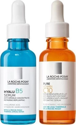 Bundel La Roche-Posay Hyalu B5 Serum En Vitamine C10 Serum - 2 Stuks