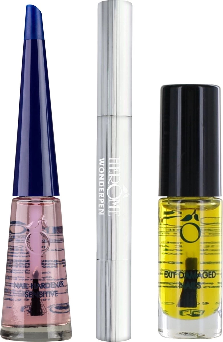 Herome 3 In 1 Manicure Nagelverzorging Set – Nagelriemolie, Nagelriemcrème En Nagelverharder - Grote Verpakking - Afbeelding 12