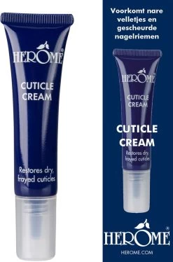 Herome Nagelriemcreme - Cuticle Cream - Herstelt Droge En Ingescheurde Nagelriemen. Ontstekingsremmend. - 13.5ml.