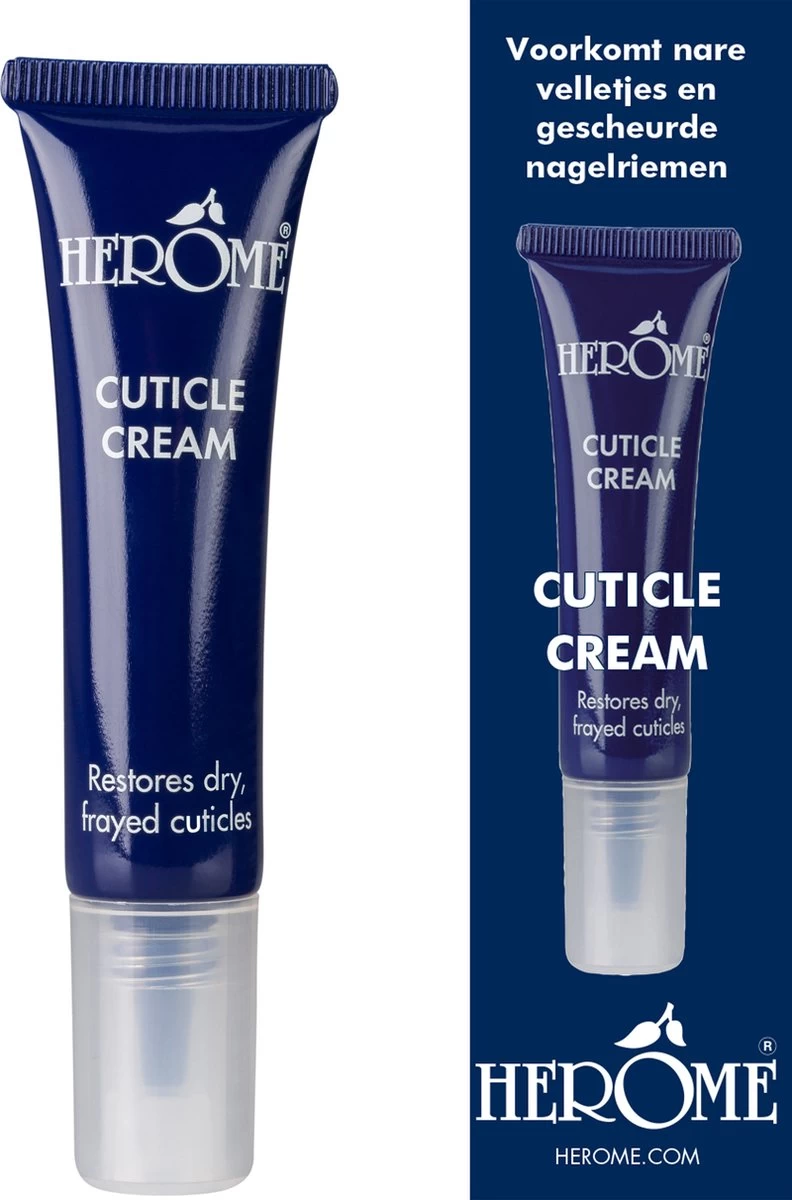 Herome Nagelriemcreme - Cuticle Cream - Herstelt Droge En Ingescheurde Nagelriemen. Ontstekingsremmend. - 13.5ml.
