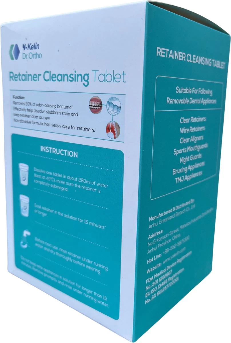 Dr. Ortho Reinigingstabletten 96 Stuks - Bitje - Tanden - Beugel - Kunstgebit - Voordeelverpakking - Afbeelding 6