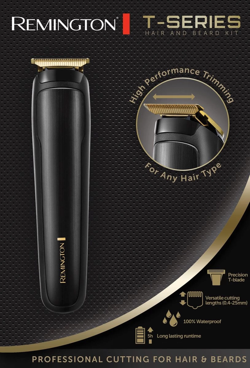 Remington T-Series Baard & Haar - Baardtrimmer/Tondeuse MB7050 - Afbeelding 10