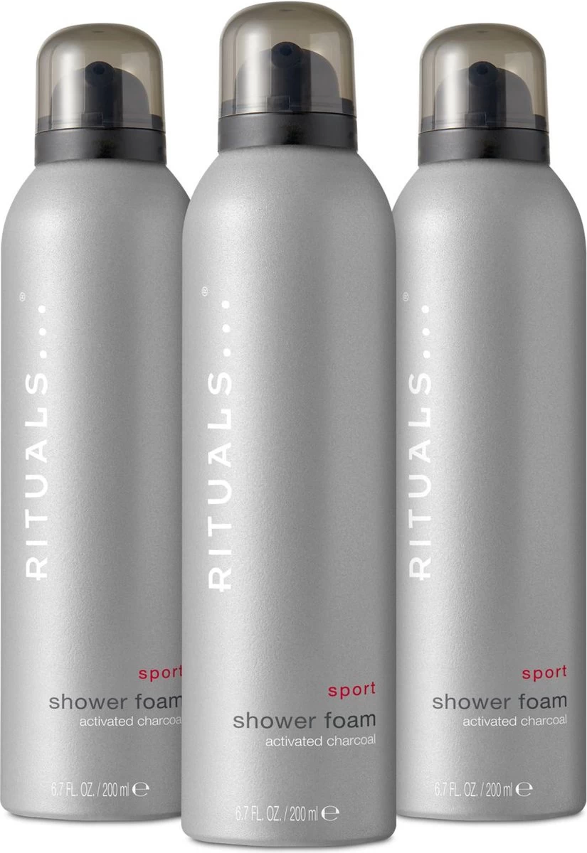 RITUALS Sport Shower Foam Value Pack (3 Stuks)