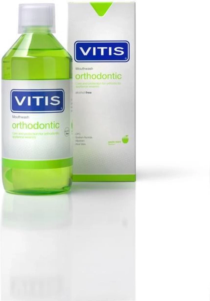 Vitis Orthodontic Mondspoelmiddel - 500 Ml - Mondwater - Afbeelding 7