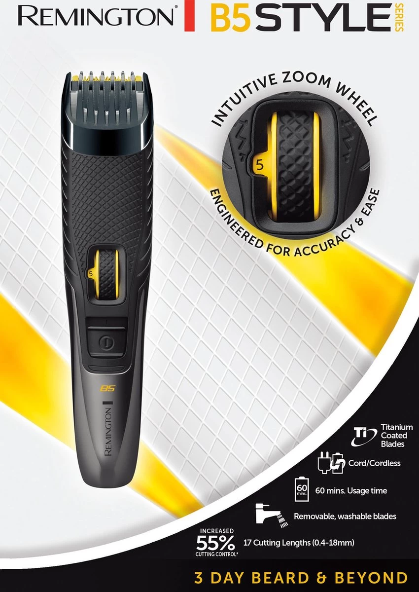 Remington B5 Style Series Baardtrimmer - MB5000 - Afbeelding 7