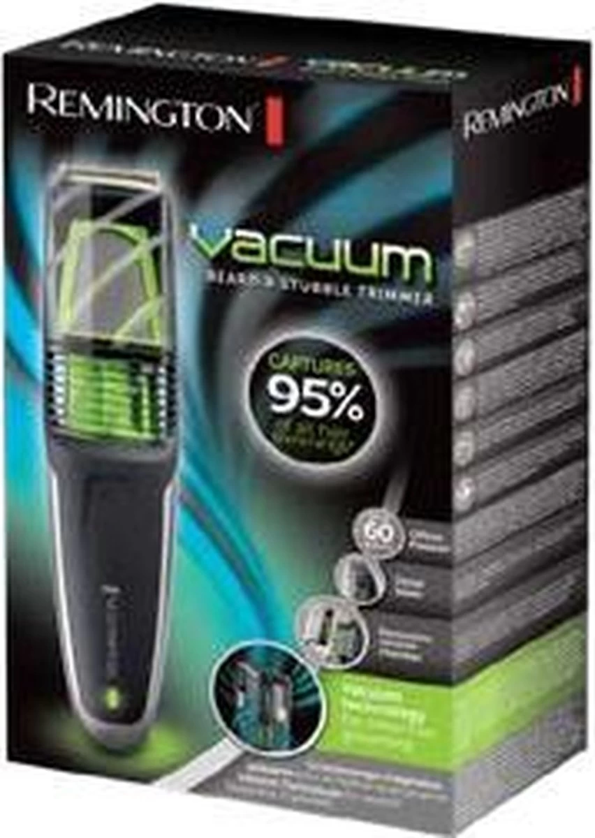 Remington MB6850 Vacuum Baardtrimmer - Zwart - Afbeelding 2