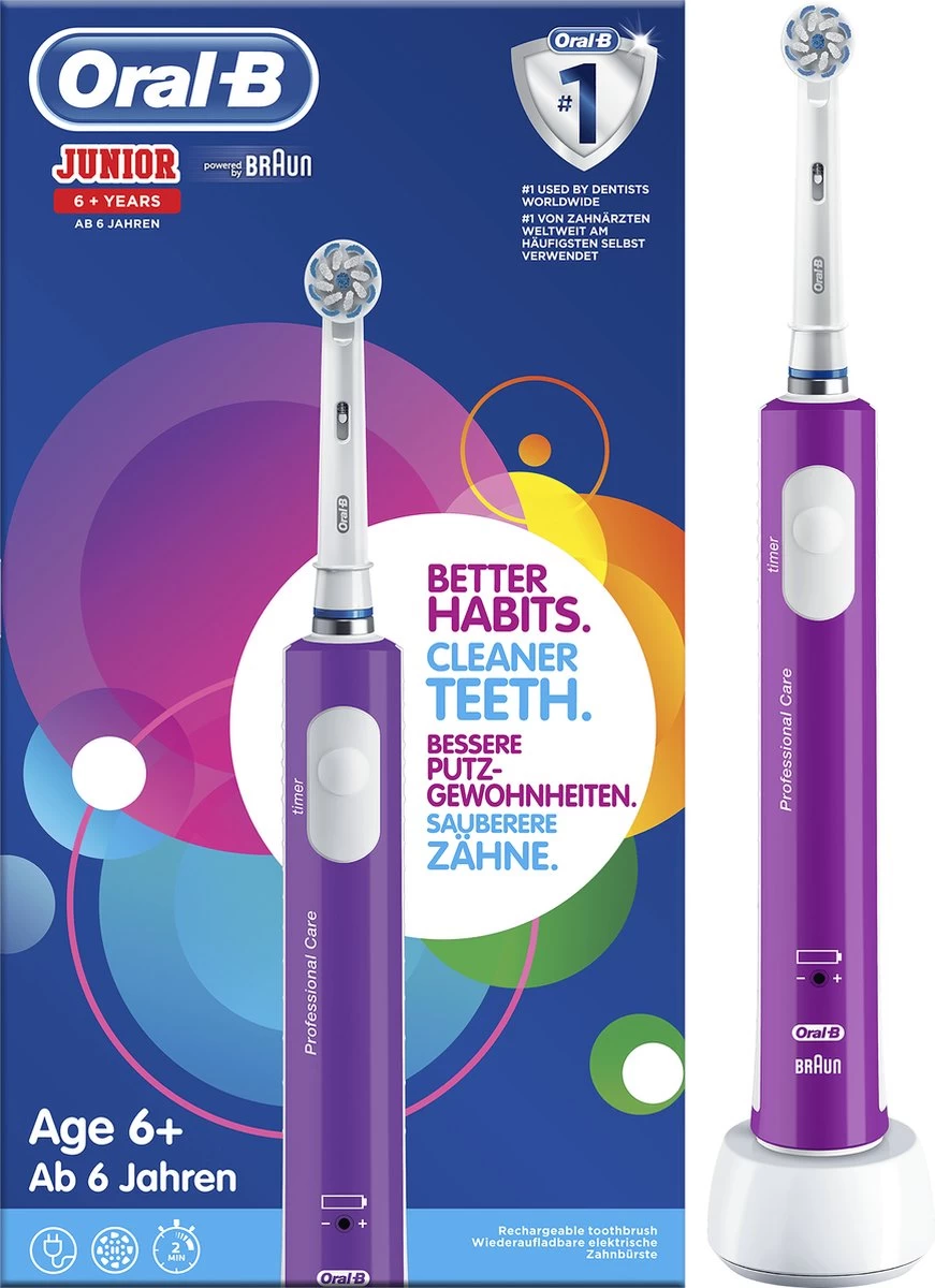 Oral B Oral-B Junior - Elektrische Tandenborstel - Paars - Afbeelding 11