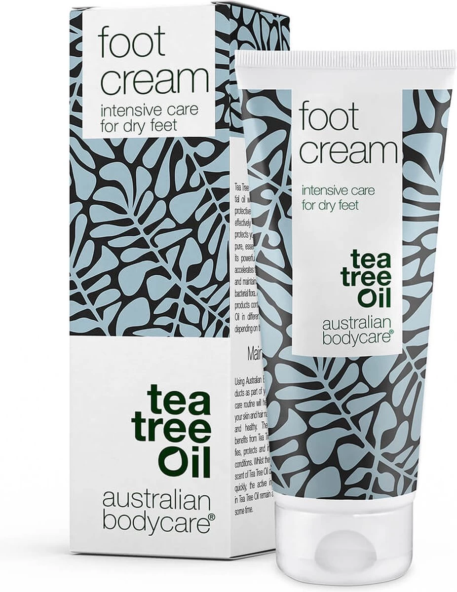 Australian Bodycare Foot Cream 100 Ml - Verzorgende Voetcrème Met 100% Natuurlijke Tea Tree Olie - Geschikt Voor Droge Voeten Om Scheuren In Je Huid Te Voorkomen