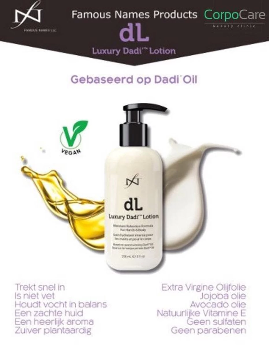 Famous Names - Luxury Dadi' Lotion - 236 Ml - Afbeelding 3