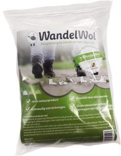 Merkloos WandelWol 10 Gram - De Oplossing Bij Blaren En Voet Ongemak - Antidruk & Antiblaar