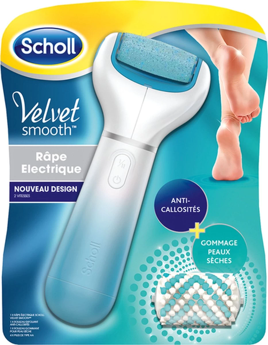 Scholl Velvet Smooth - Elektrische Eeltvijl - Blauw - 1 Stuk - Afbeelding 10