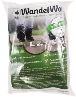 Merkloos WandelWol 20 Gram - De Oplossing Bij Blaren Drukplekken En Voet Ongemak