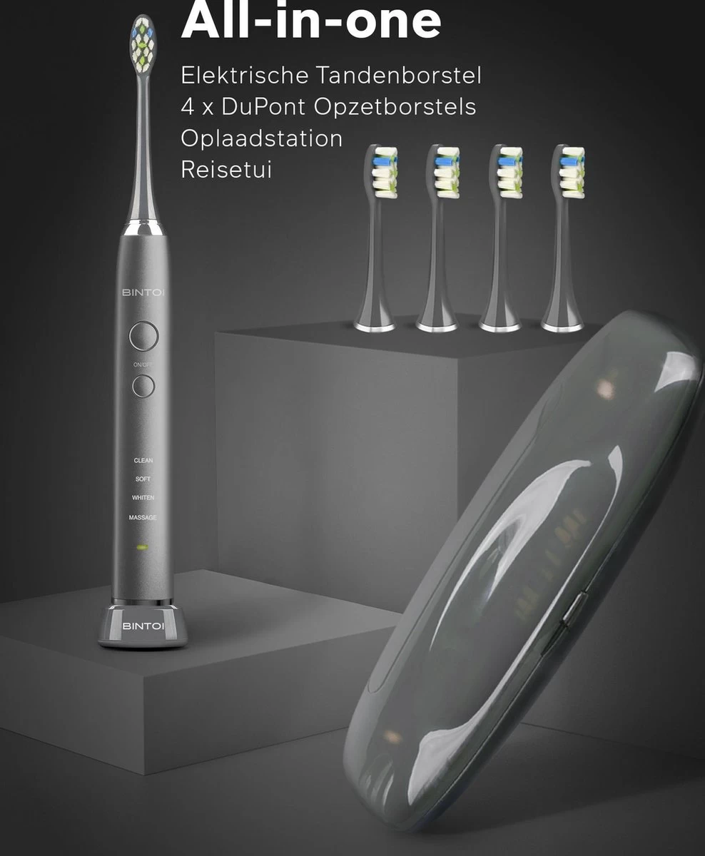Bintoi® ISonic Pro Series D700 - Elektrische Tandenborstel - Ultra Whitening - Afbeelding 10