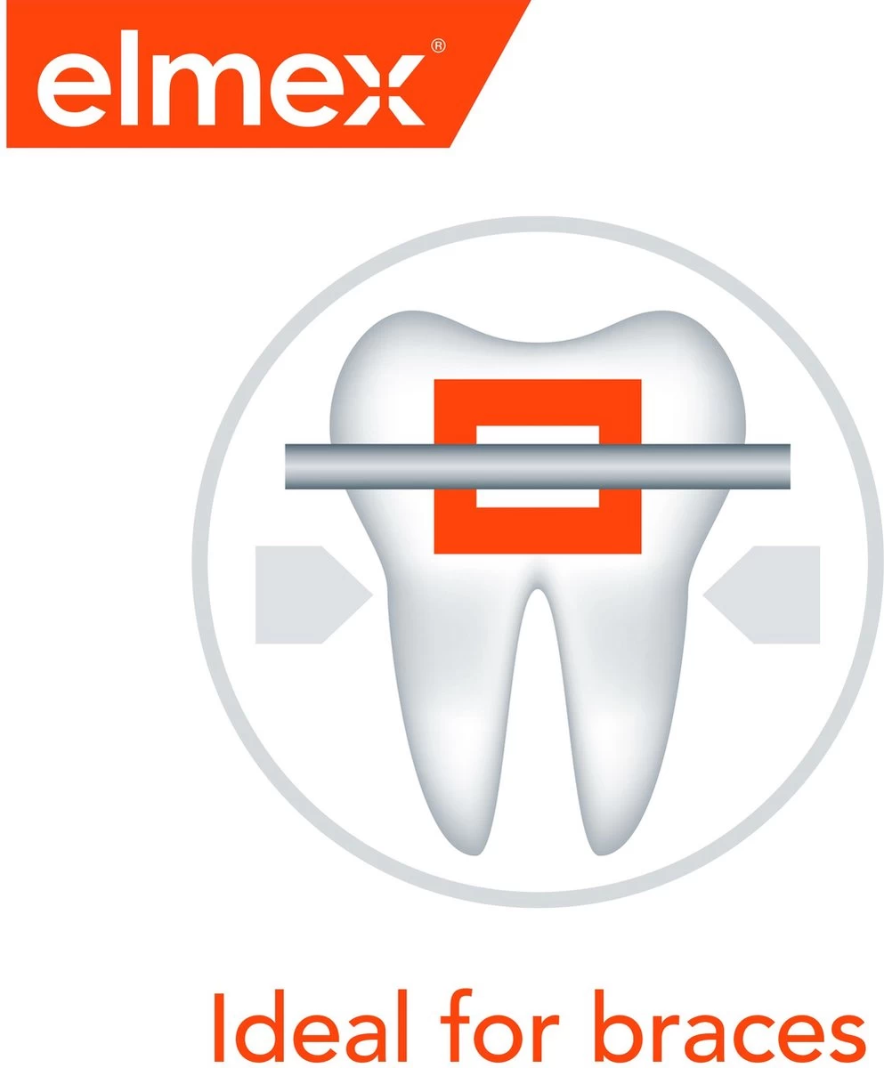 Elmex Junior 5-12 Jaar Kindertandpasta 6 X 75ml - Voordeelverpakking - Afbeelding 2