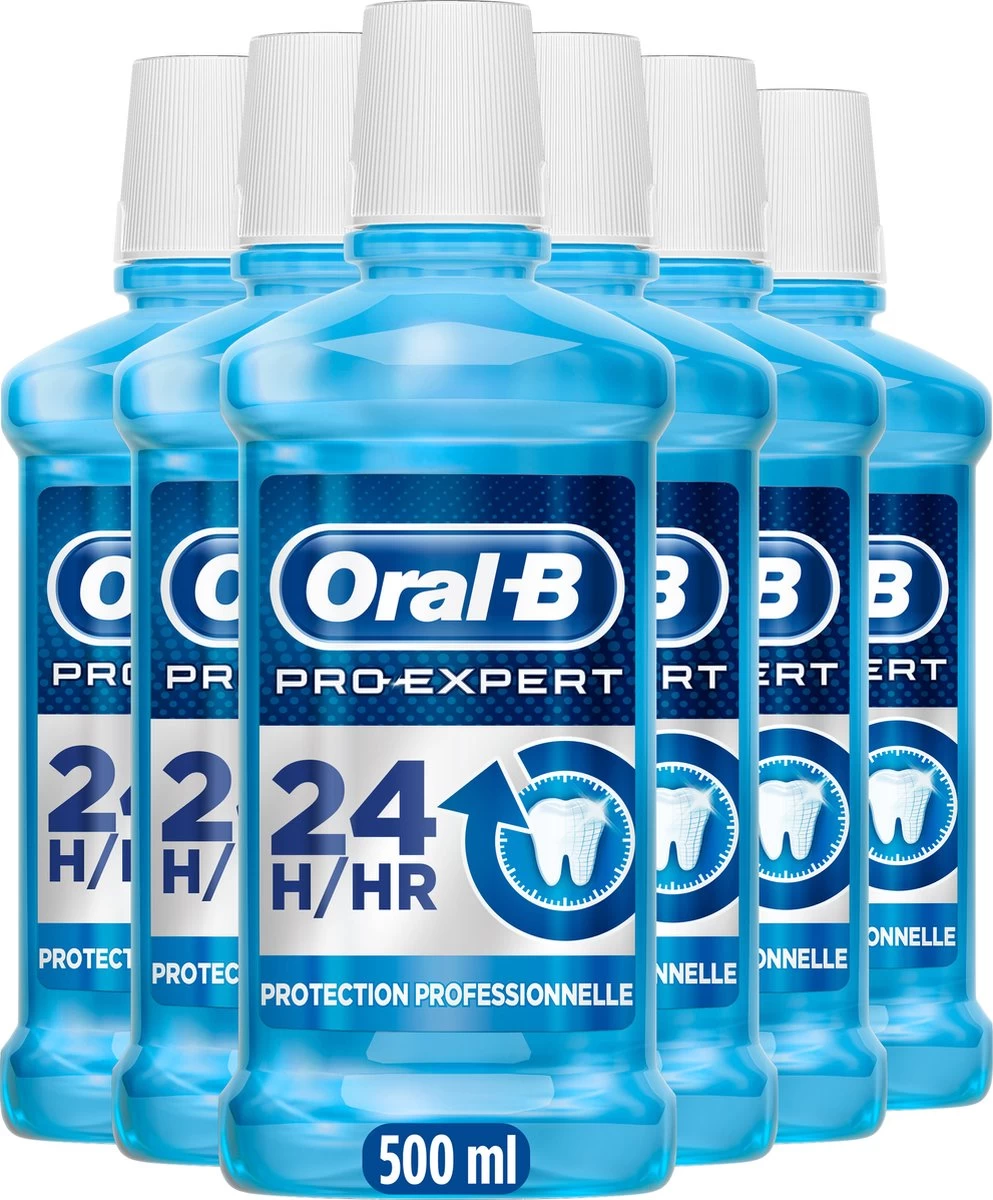 Oral B Oral-B Pro Expert - Voordeelverpakking 6x500 Ml - Mondwater